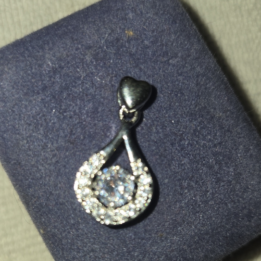 925 Silver Heart Pendant Necklace